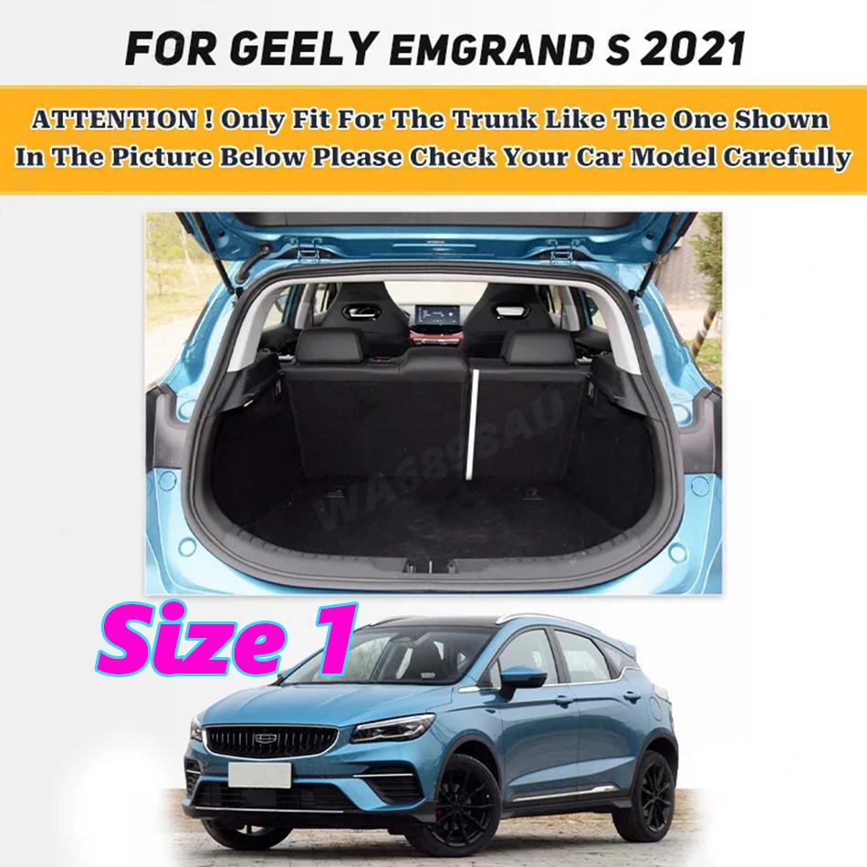 3D Surrounding Design Waterproof Car Trunk Mat For GEELY Emgrand S 2025 Custom Car Accessories Auto Interior Decoration