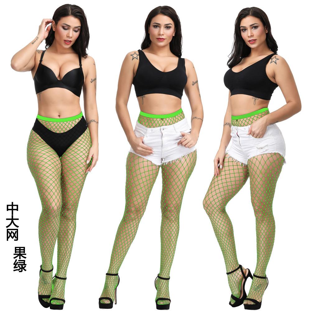 Hook up sexual fun stockings pantyhose base socks non-slip white colored mesh stockings fishmesh pantyhose