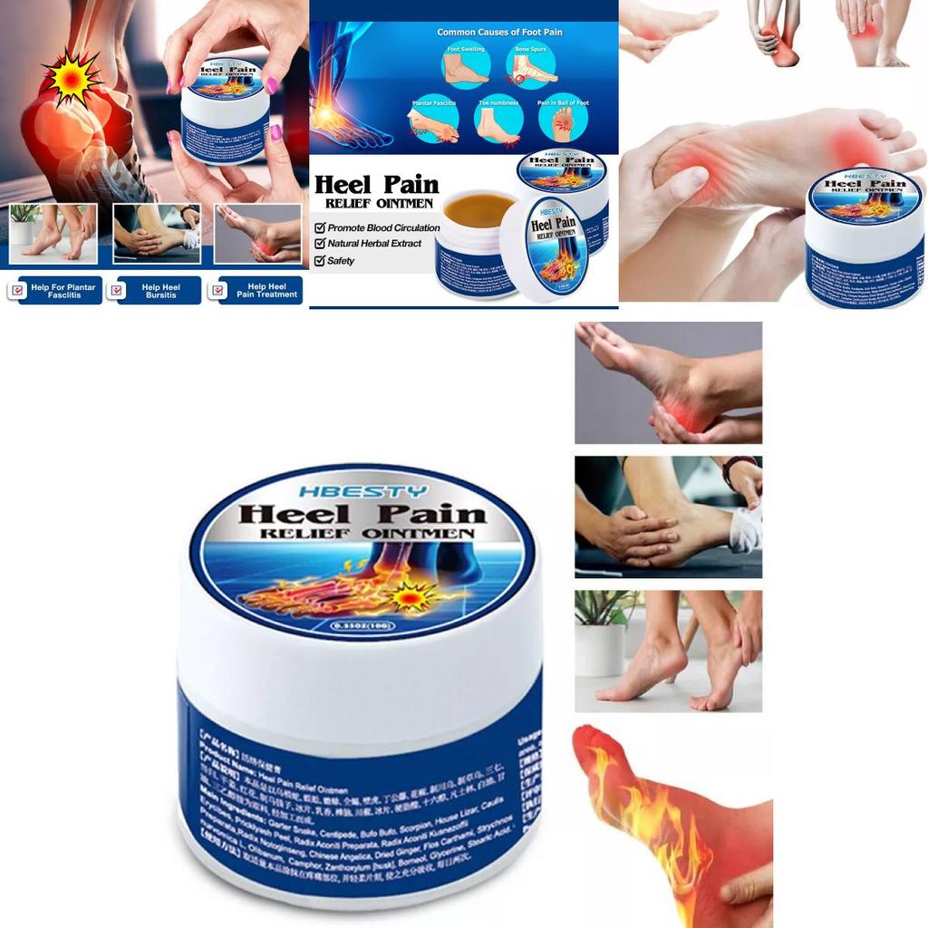 Hbesty Herbal Foot Heel Cream For Ankle Joint Care And Pain Relief Ideal For All Skin Types