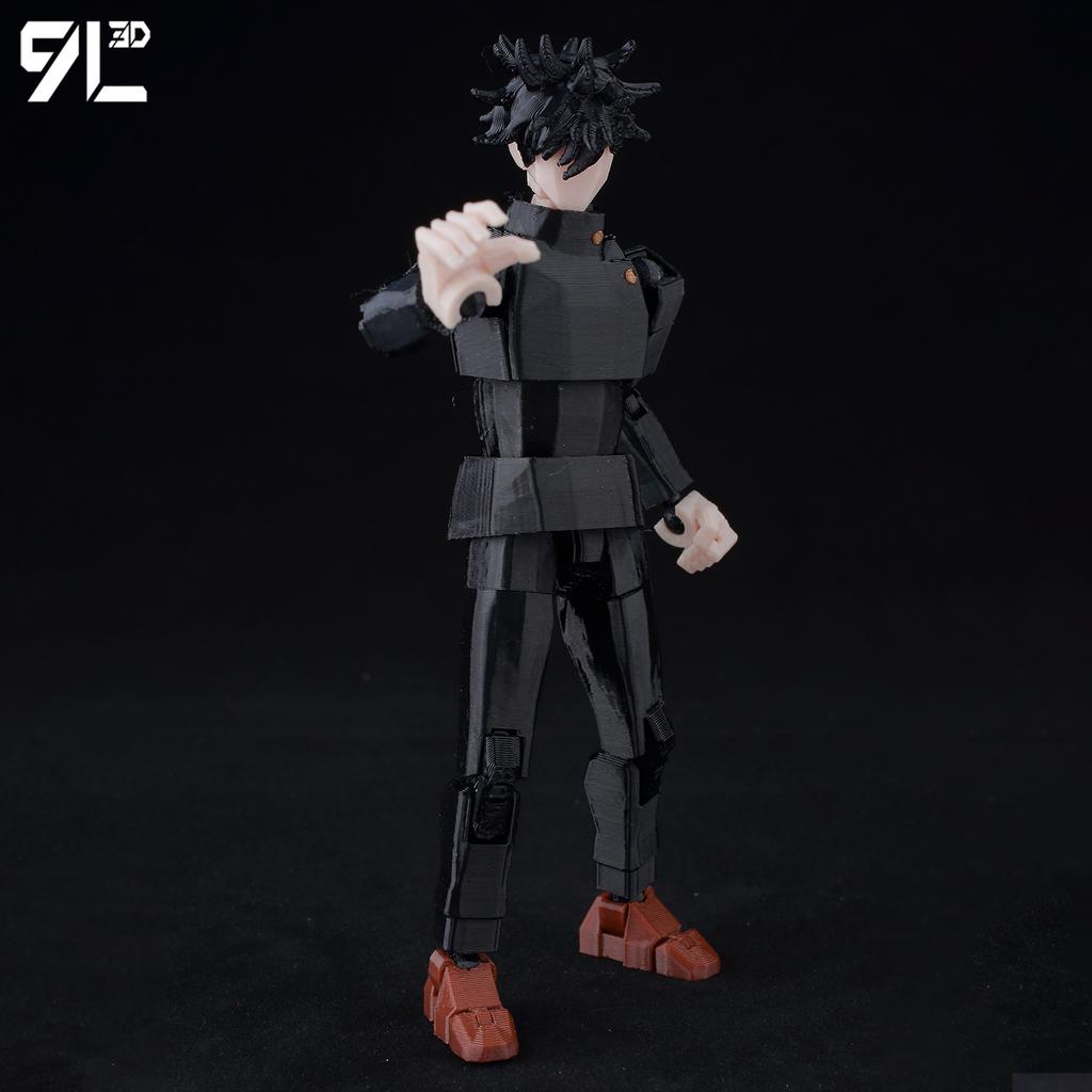 9L3D Printed Lucky13 Dummy13 Jujutsu Kaisen Gojo Satoru Toji  Fushiguro Megumi Anime Action Figures Mannequin  Model Titan13 Toy