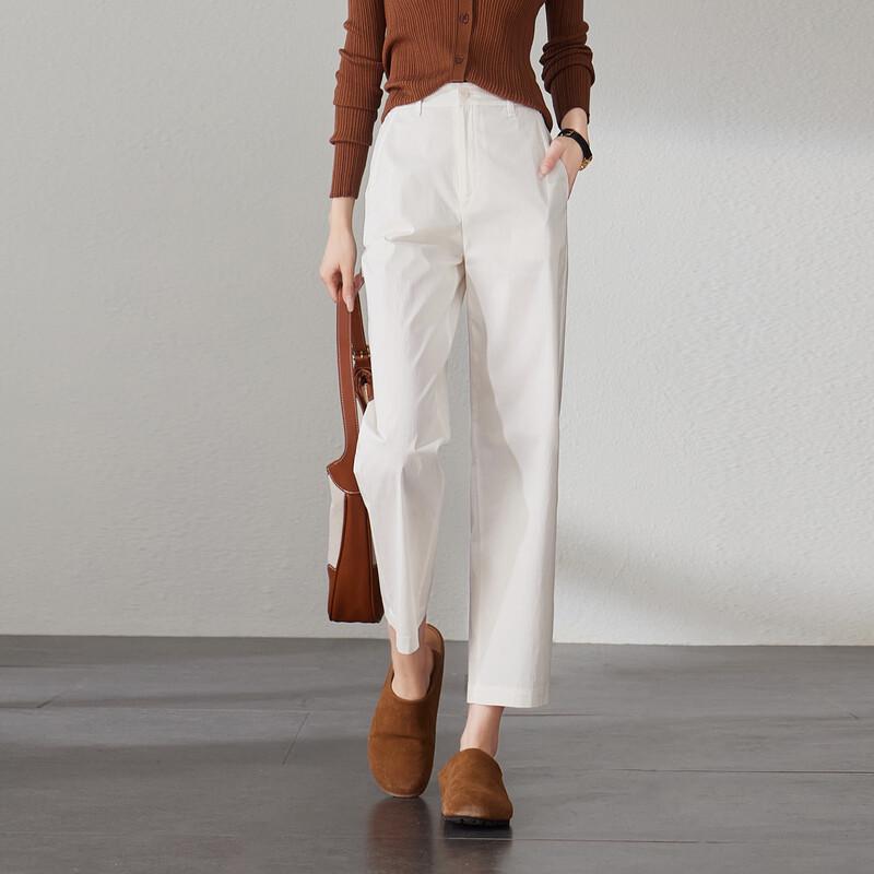 SOFSIL Women's 2026 Spring Straight-Leg Cropped Pants