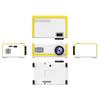Portable Home Theater Projector Big Screen 1080P Display Perfect For Students And Family Entertainment