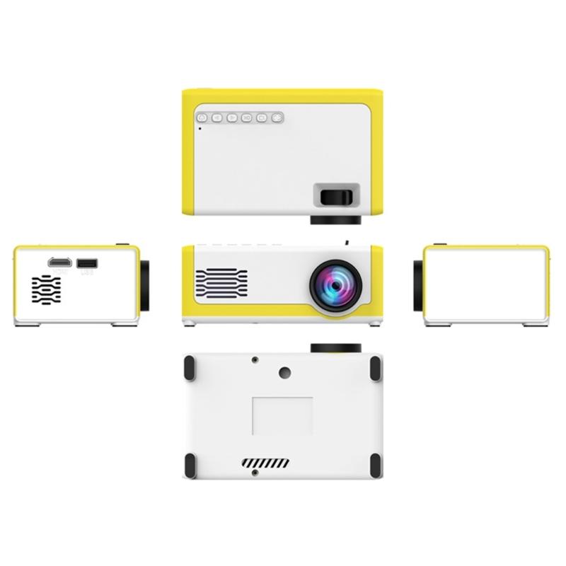 Portable Home Theater Projector Big Screen 1080P Display Perfect For Students And Family Entertainment