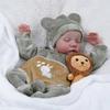 18" Silicone Reborn Baby Doll - Waterproof Levi Model