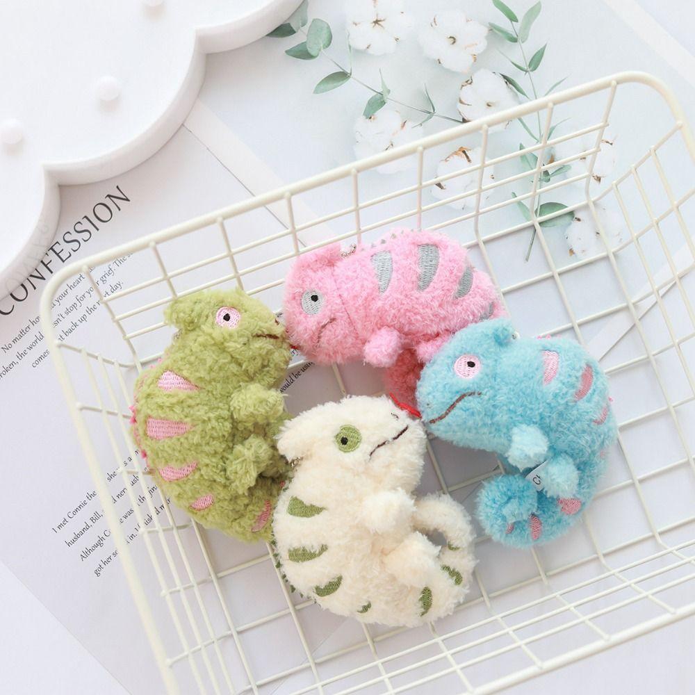 

Bag Pendant Stuffed Animal Keychain Soft Personality Animal Doll Keychain Kids Birthday Christmas рожевий