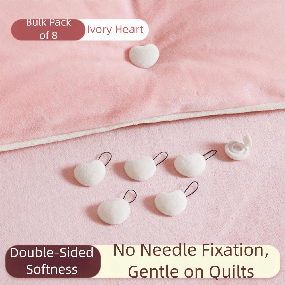 8Pcs New Quilt Fixer Prevent Shifting Invisible Bed Sheet Fixation Easy Instal Traceless Duvet Cover Pins Home