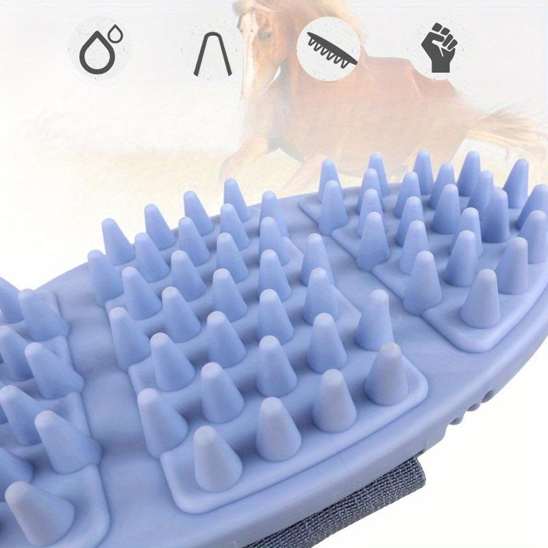1PC Horse Brush Equestrian Supplies Bath Brush Horse Supplies Cleaning Brush Horse Equipment Supplies Massage Brush Horse Equipment