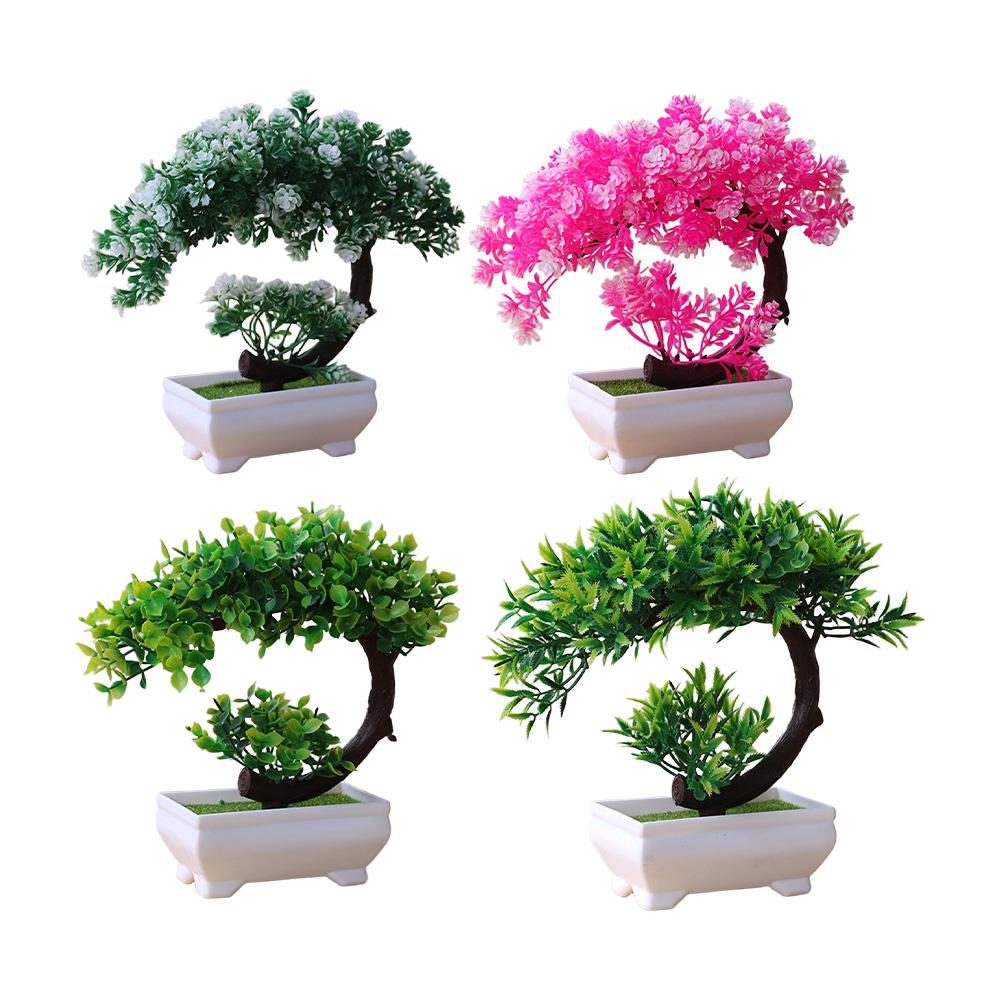 Low Maintenance Faux Potted Plant Realistic Foliage