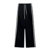 Loose and Thin, Drape Wide-leg Pants, Spring and Autumn New Drawstring Two-wear Sweatpants