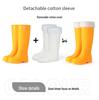 Women's Thickened High-Top Waterproof Rain Boots with Non-Slip Velvet Lining