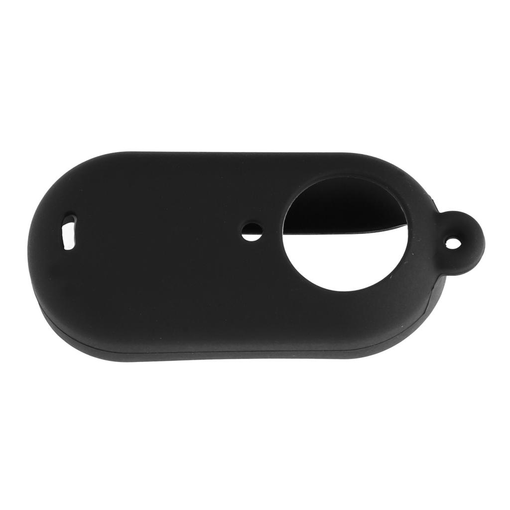 Silicone Protective Case Set for GO 3S Thumb Camera Protective Cover and Lens Cap with Lanyard Black