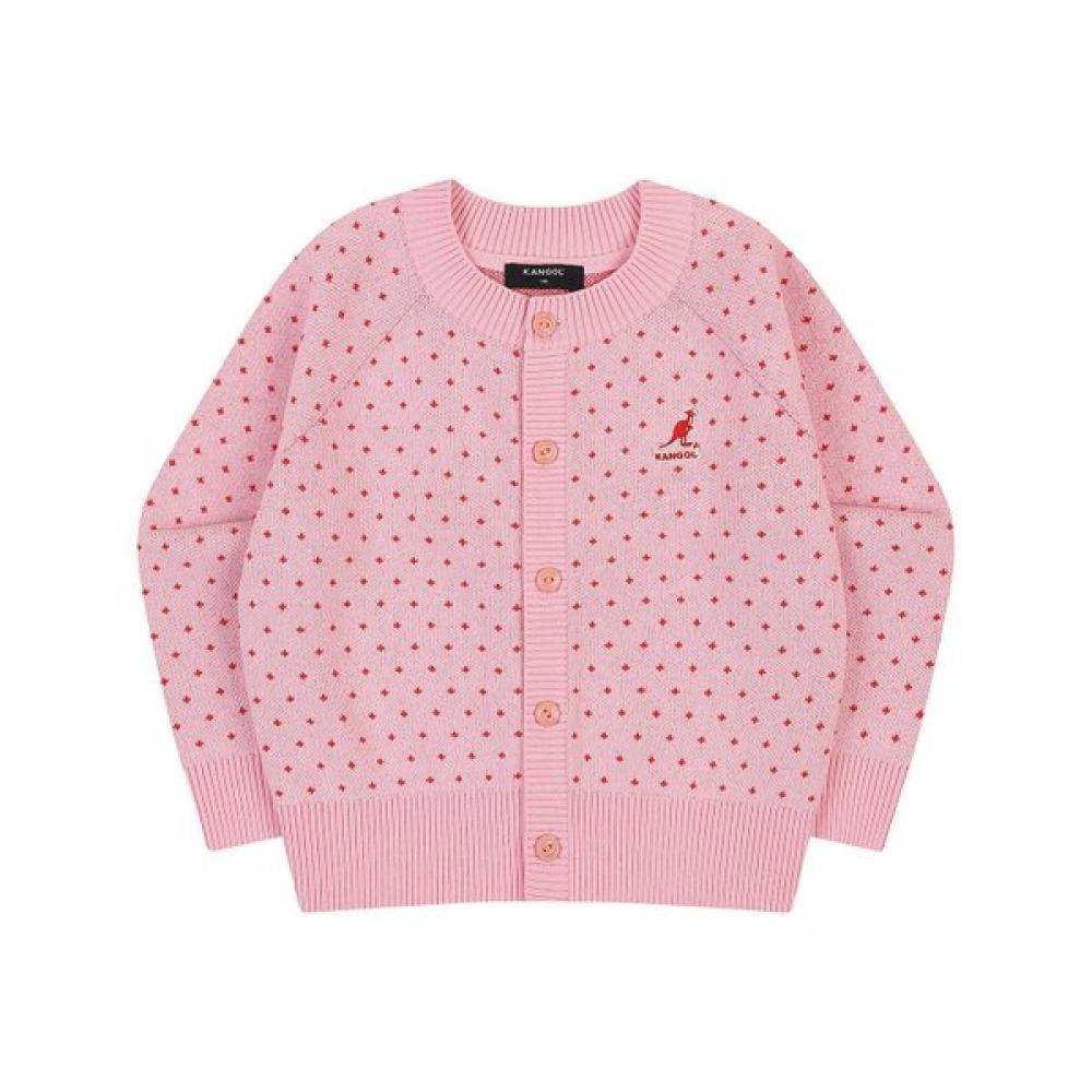 Kangol Kids Knit Cardigan Pink Sa 2102 Pink/110