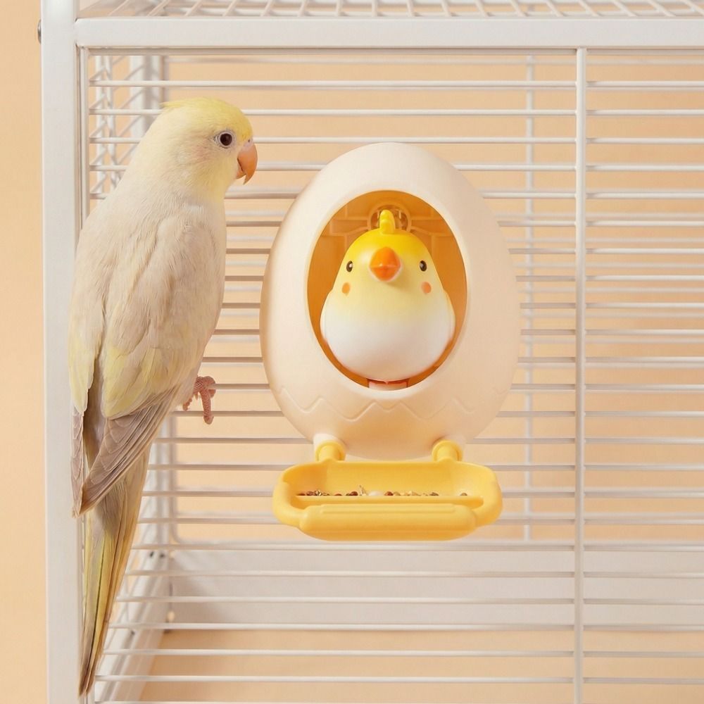 Detachable Parrot Feeder Toy Bite Resistant Parrot Training Toy Bird Food Dispenser Cage Accessory