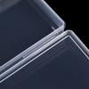 4 Grid Rectangular Independence Storage Box Plastic Transparent Box Can Be Used Alone Decorations Tools Classification