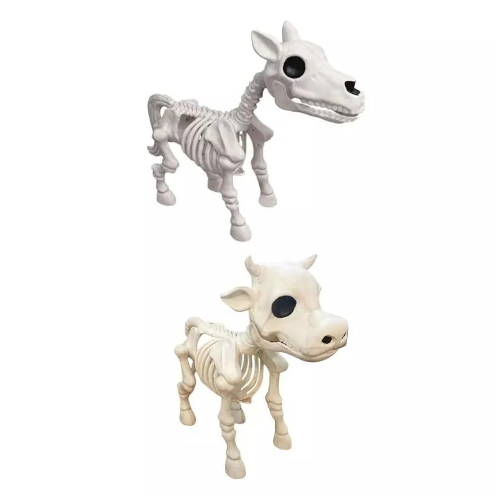 Animal Skeleton Horse Skull Cow Skeleton Prop Party Decorations Bone Ornaments
