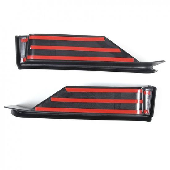 2PCS Black Car Door Storage Box Door Container Tray For Honda Pilot 2015-