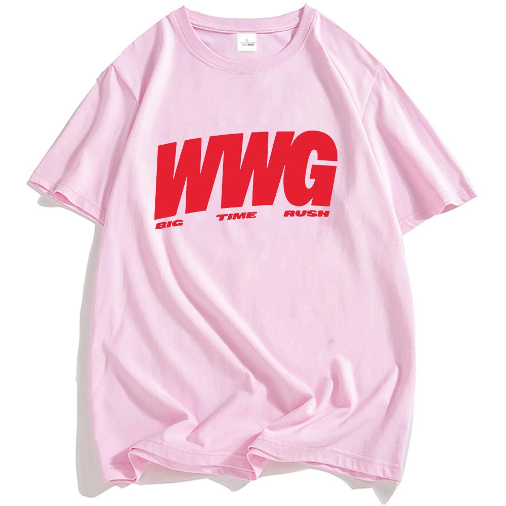 BTR WORLDWIDE TEE Big Time Rush Band Graphic Tshirt Cotton Loose Men Women T-shirt Casual Unisex Streetwear Hip Hop Male T Shirt