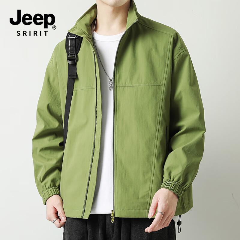 JEEP SPIRIT Men's Spring Outdoor Windproof Casual Jacket