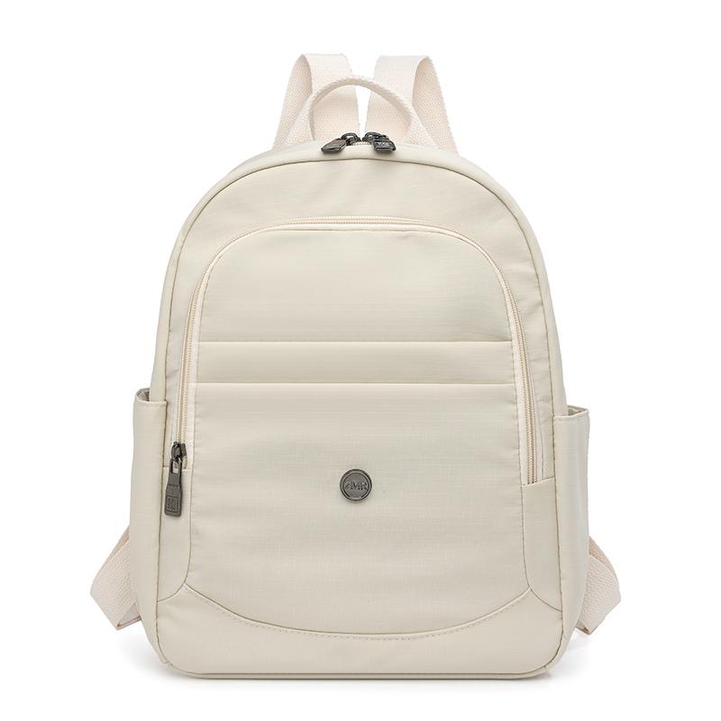 Damen Mehrschichtiger Kurzer Reise Kleiner Rucksack Nylon Wasserdicht Leichter Schulrucksack
