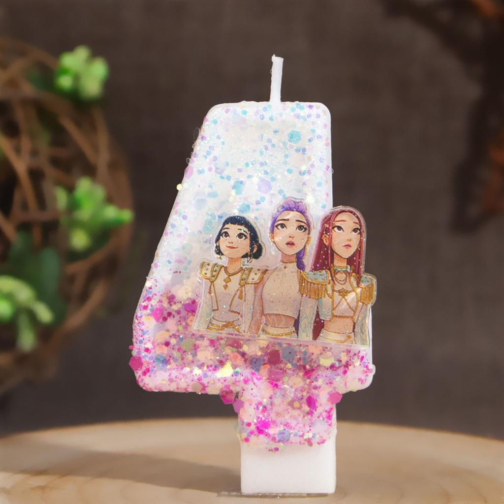 Cartoon Peripheral Party Birthday Candles Digital Candles