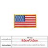 Velcro American Flag Embroidered Backpack Patch - Outdoor Stars & Stripes Badge