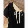 Versatile and Trendy Korean-Style Two-Piece T-Shirt for Women - Short-Sleeve Design