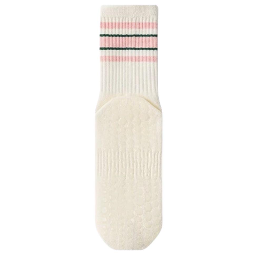 Women's Non-Slip Yoga Socks - Pure Cotton, Spring/Autumn, Indoor Fitness, Pilates & Jump Rope Floor Socks