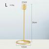 Xmas Candle Holder Candlestick Iron Craft Festival Party Decoration Ornament