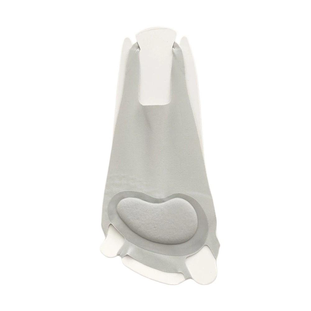 Invisible Two-toed Socks Silicone Non-slip Suspender Half-Palm Socks High Heels серый