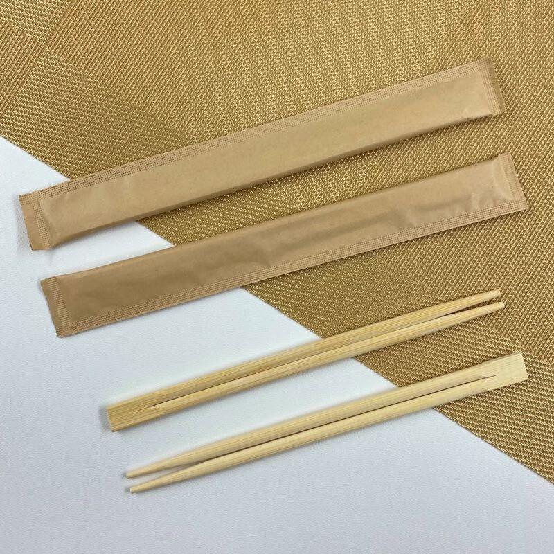 Individually Wrapped Disposable Bamboo Chopsticks