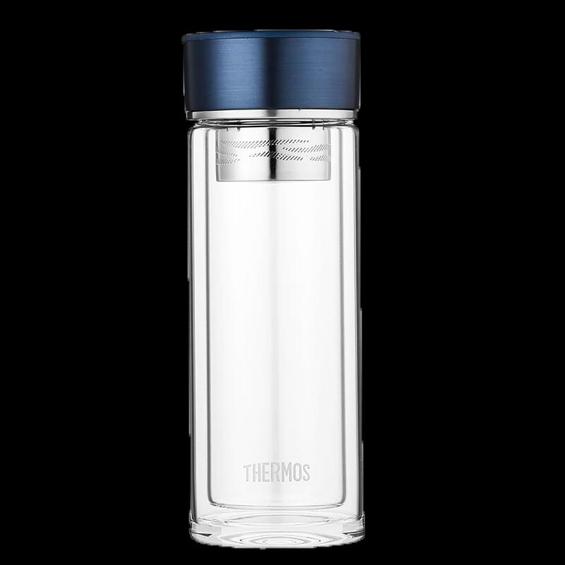 Thermos Double-Wall Glass Tea Infuser Bottle