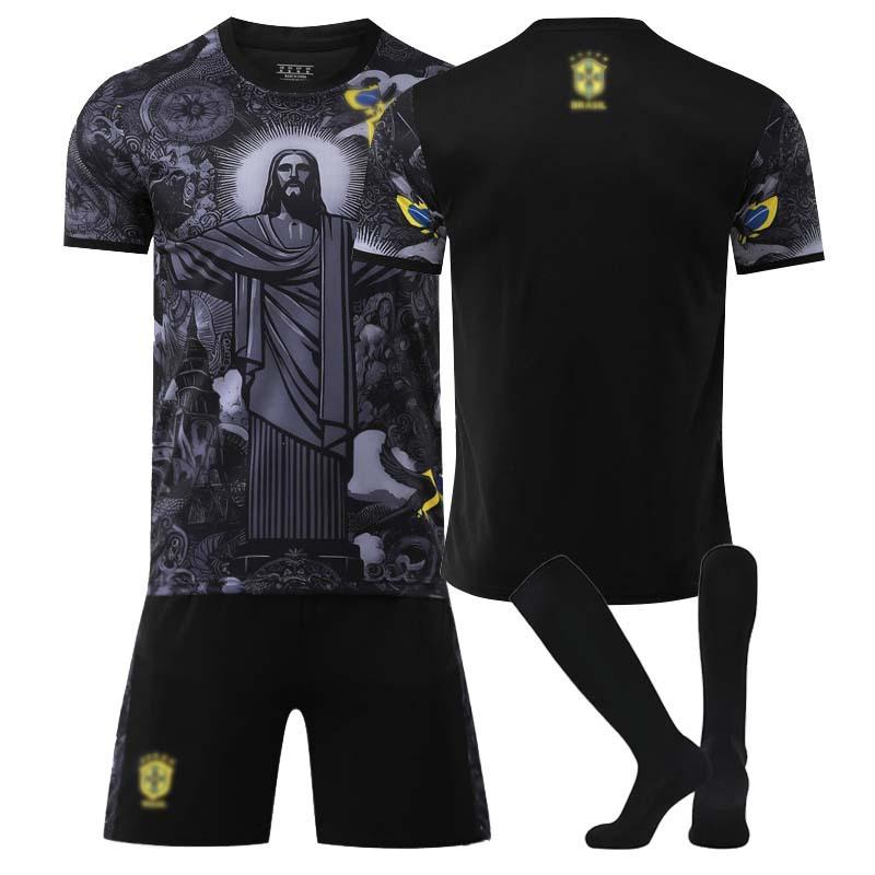 Football training jersey 2526 Brazilian special edition football jersey No. 7 Vinicius No. 9 Richardson No. 10 16