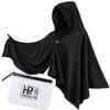 Toalha Refrescante Hyaleep com Estojo à Prova d'Água para Fácil Calor Solar Queimadura Solar UV Lazer ao Ar Livre [Solo Sapiens] Poncho/Refrescante Portátil, Design,