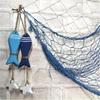 1 Pcs Marine Style DIY Home Decorative Wooden Small Fish Seahorse String Wall Hangings Starfish Dolphin Pendant Random Color