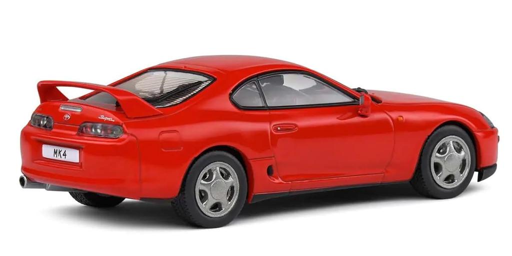 Kyosho SOLIDO Toyota Supra Mk.4 (JZA80) 2001 1/43 Finished Model S4314003, Red