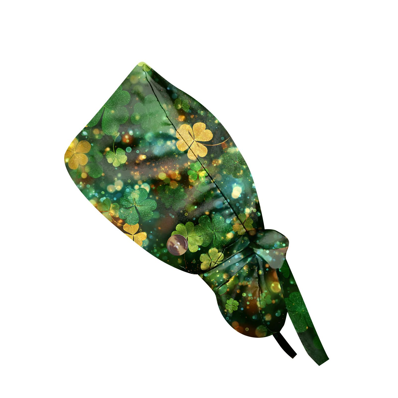 

Модна робоча кепка з принтом, повсякденна жіноча кепка з хвостиком, кепка для прання, кепка Baotou one size зелений