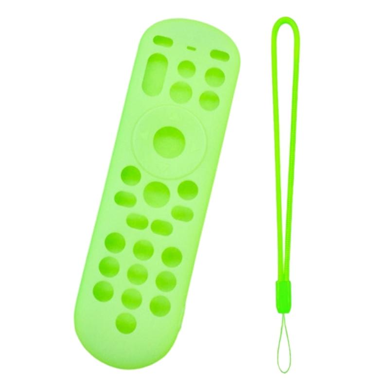 Flexible Silicone Remote Control Cover For Xumo MG3-R34010 TV Voice Remote Soft Protector with Lanyard Rope