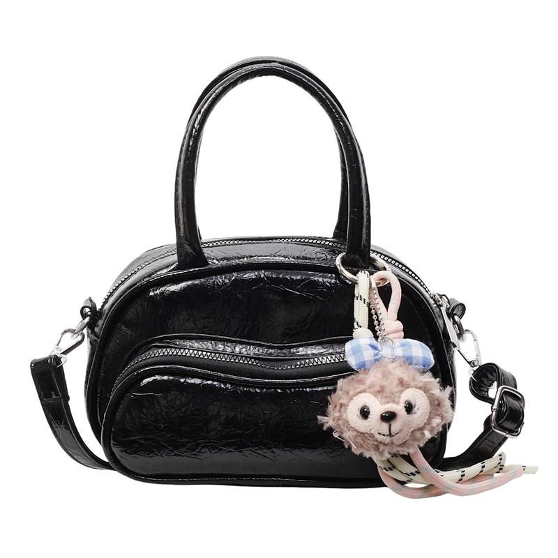 

Shelliemay Bag Pu Leather Small Crossbody For Daily Casual Women чёрный