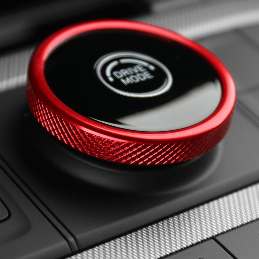 Gear Shift Knob Decorative Ring Rotary Style Anti-Scratch Car Interior Trim Accessories Perfectly For Hyundai Palisade -2025