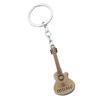 Cuteness Aesthetic Guitar Keychain Great Key Accessory Guitar Key Pendant Alloy Texture Suitable for Music Festivals