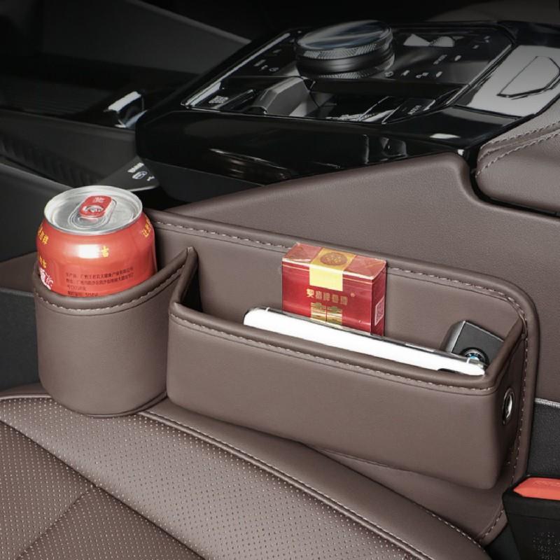 For Honda XR-V GJ HR-V RU Civic FC/FC1/FC2/FK 2014~2026 Car Seat Gap Filling Storage Box Multipurpose Tidying Pocket Accessories