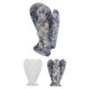 Crystal Angel Figurine 2 Inch Guardian Angel Statue Soothe Mood Pocket Healing Stone
