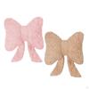 Bow Pillow Back Cushion Decorative Decoration Soft Sofa Throw for Bed Party Couch