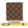 Auth LOUIS VUITTON Damier Compact Zip Bifold Wallet Lv5834rj