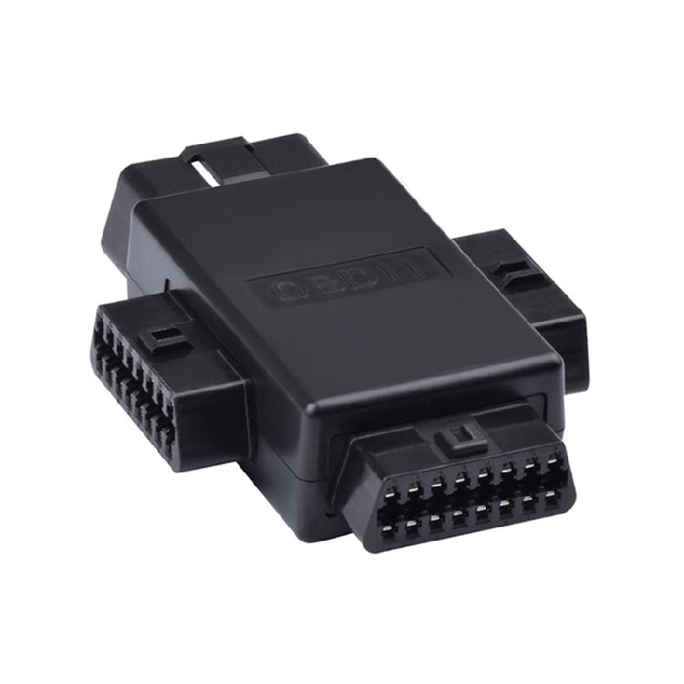 Univeral OBD2 Interface Male to 3 Female New Wear-Resistant OBD2 Adapter 16Pin
