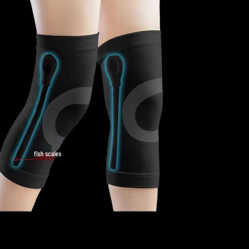 Thin Summer Sports Knee Braces with Dual Spring Support