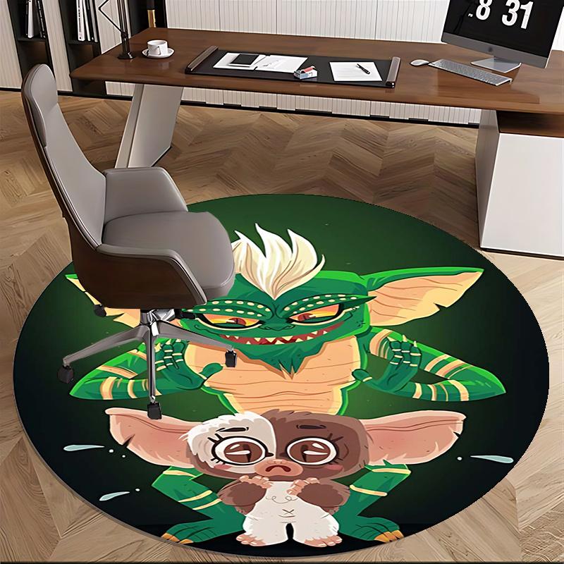 Gizmo,Gremlin Chair mat Round Rug Office carpet, Non slip, Suitable for Living Rooms, Bedrooms,Decor1205620a