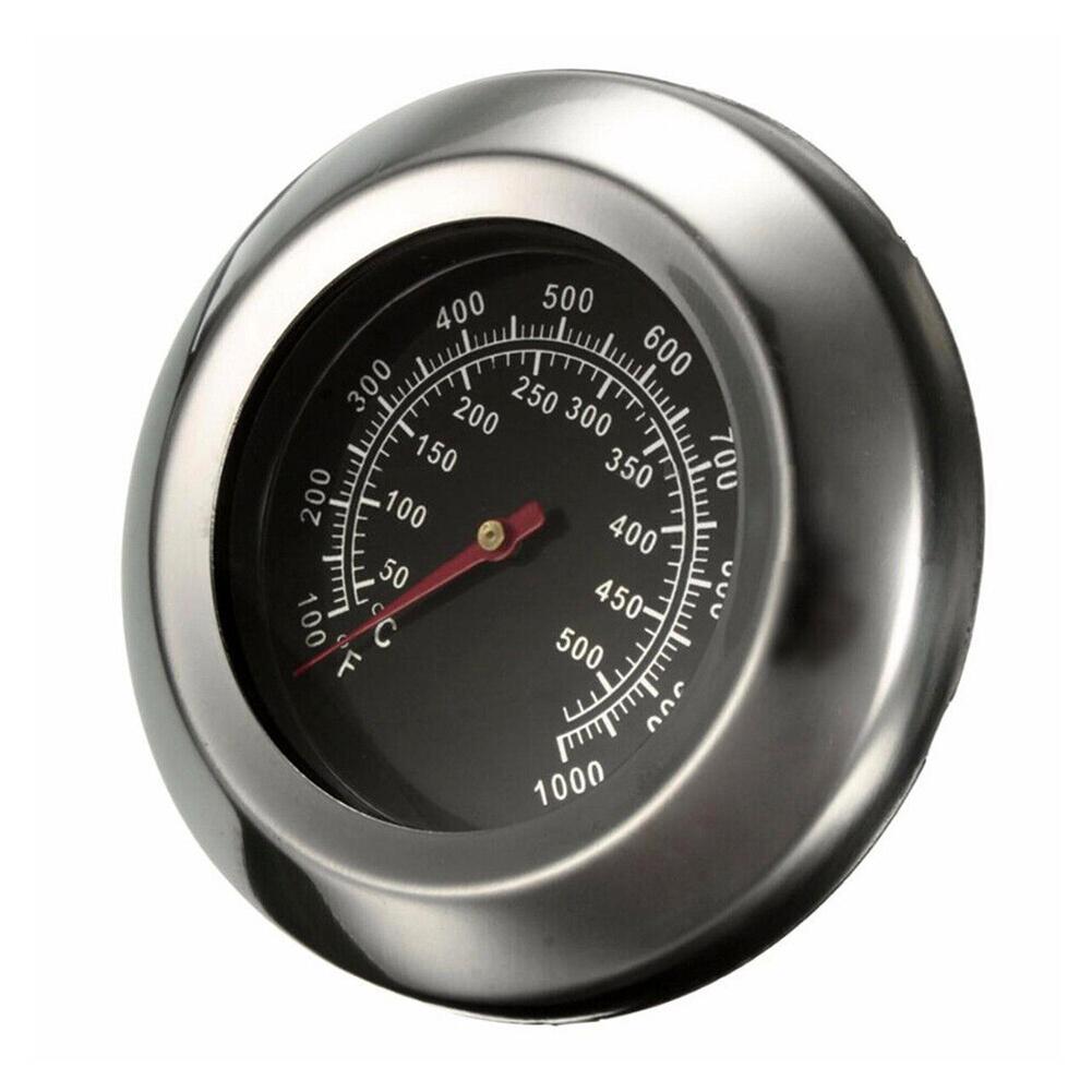 Stainless Steel BBQ Smoker Grill Temperature Gauge Barbecue Thermometer Cooking Food Probe Grill Oven Home Kitchen Accessories
