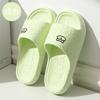 Cute Slippers Women's 2024 Summer New Soft Bottom Anti-Slip Shoes Home Bathroom Bathing Couple Little Bear Comfortable Sandals
