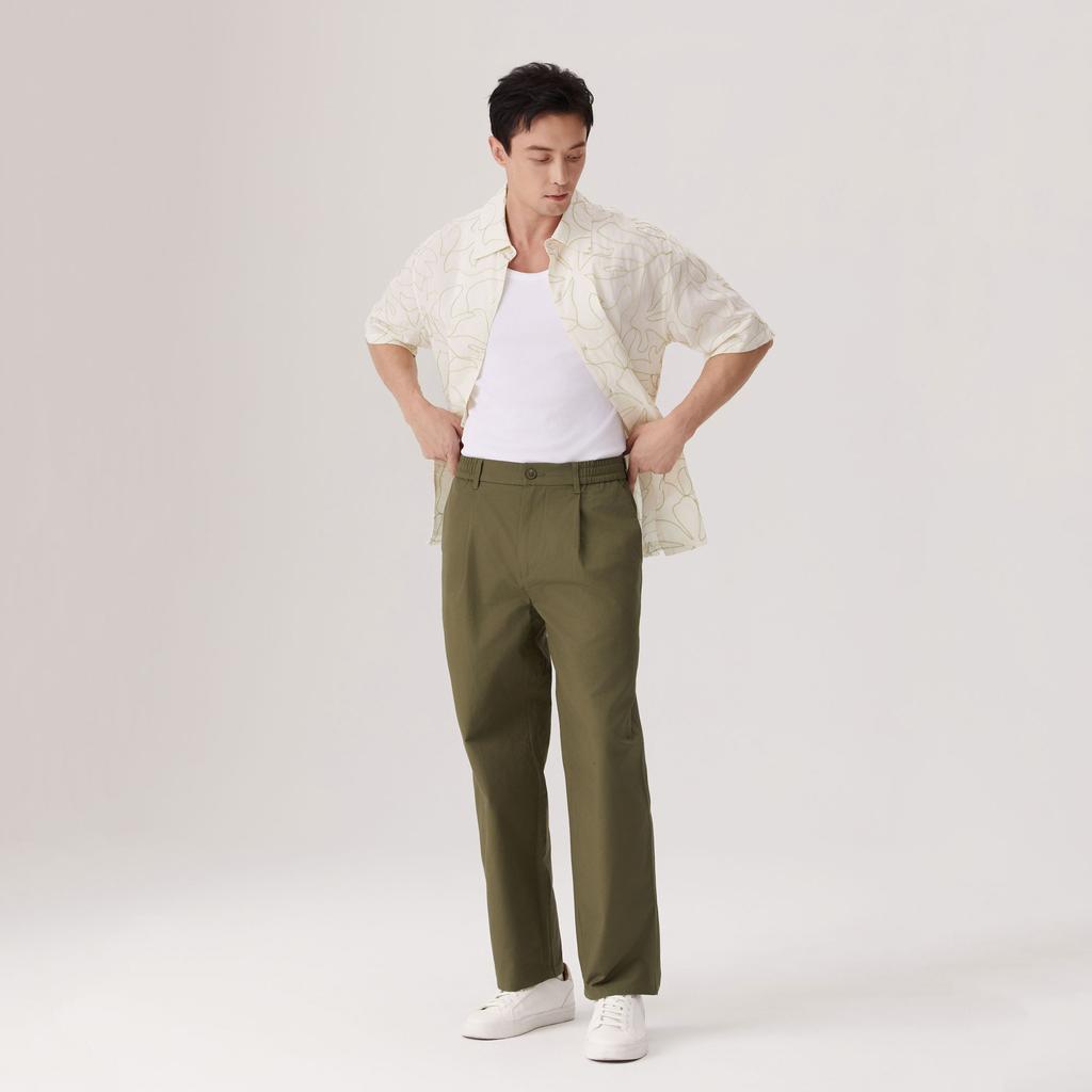 Levis Casual Loose Soft Comfortable Solid Color Cargo Pants Men Pants 003HV-0001